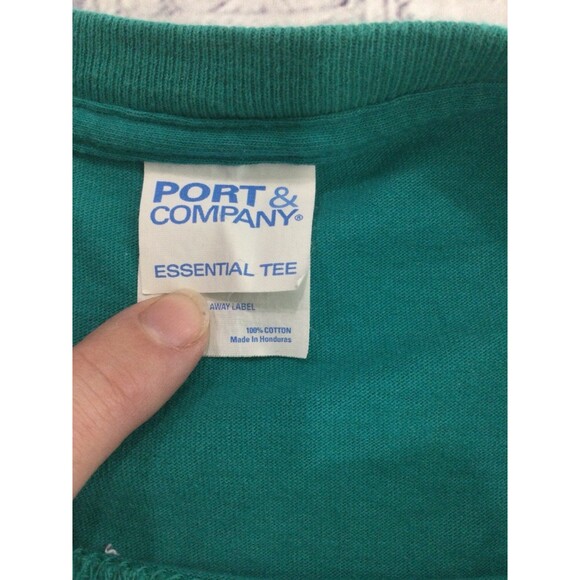 Port & Co T-Shirt Men’s Size 2XL Color Teal Coastal Carolina Chanticleers Tee - Picture 4 of 9